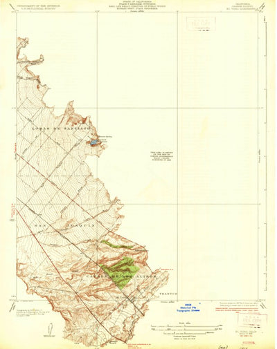 United States Geological Survey Lake Forest, CA (1935, 31680-Scale) digital map