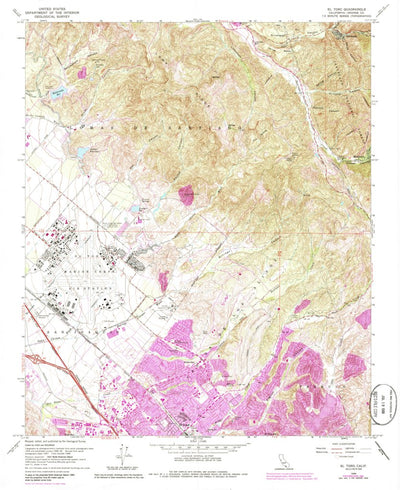 United States Geological Survey Lake Forest, CA (1968, 24000-Scale) digital map