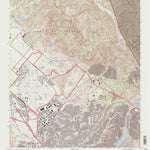 United States Geological Survey Lake Forest, CA (1997, 24000-Scale) digital map