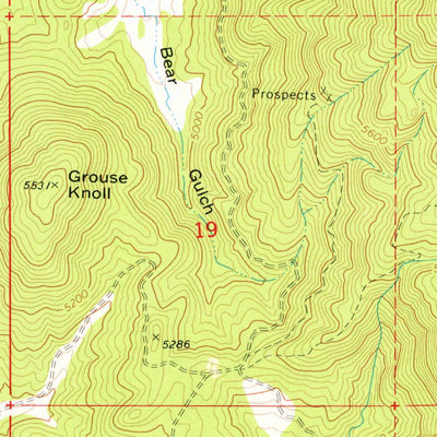 United States Geological Survey Lake Fork, ID (1973, 24000-Scale) digital map