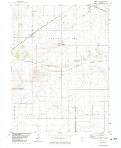 United States Geological Survey Lake Fork, IL (1982, 24000-Scale) digital map