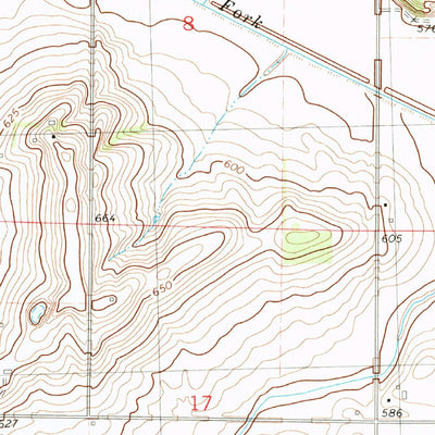 United States Geological Survey Lake Fork, IL (1982, 24000-Scale) digital map