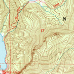 United States Geological Survey Lake Fork Mountain, UT (1996, 24000-Scale) digital map