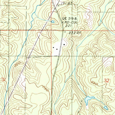 United States Geological Survey Lake Foursome, LA (1986, 24000-Scale) digital map