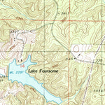 United States Geological Survey Lake Foursome, LA (1986, 24000-Scale) digital map