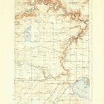 United States Geological Survey Lake Frances, MT (1937, 62500-Scale) digital map
