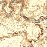 United States Geological Survey Lake Frances, MT (1937, 62500-Scale) digital map