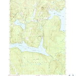 United States Geological Survey Lake Francis, NH (1989, 24000-Scale) digital map