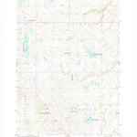 United States Geological Survey Lake Francis, SD (1973, 24000-Scale) digital map
