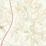 United States Geological Survey Lake Fryer NE, TX (1973, 24000-Scale) digital map