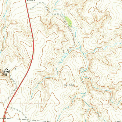 United States Geological Survey Lake Fryer NE, TX (1973, 24000-Scale) digital map