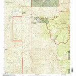 United States Geological Survey Lake Fulmor, CA (1996, 24000-Scale) digital map