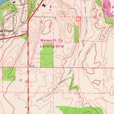 United States Geological Survey Lake Geneva, WI (1960, 24000-Scale) digital map