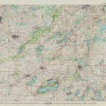 United States Geological Survey Lake Geneva, WI (1980, 100000-Scale) digital map