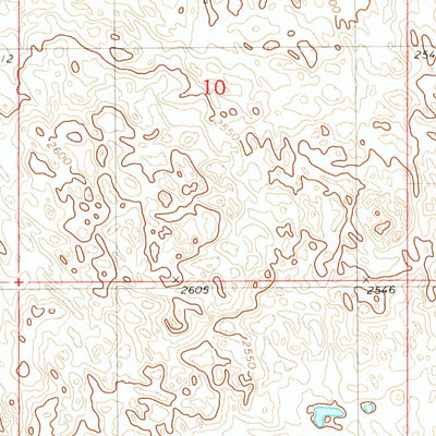 United States Geological Survey Lake George, NE (1982, 24000-Scale) digital map