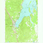 United States Geological Survey Lake George, NY (1966, 24000-Scale) digital map