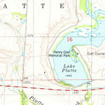 United States Geological Survey Lake George, SD (1979, 24000-Scale) digital map