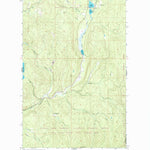 United States Geological Survey Lake Gillette, WA (1966, 24000-Scale) digital map