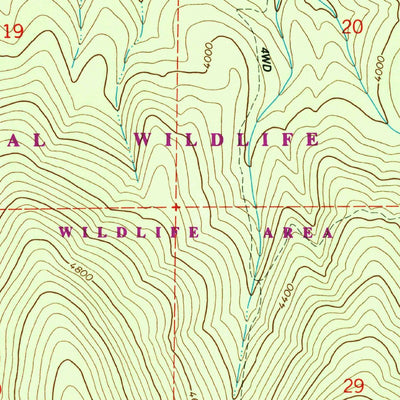 United States Geological Survey Lake Gillette, WA (1966, 24000-Scale) digital map