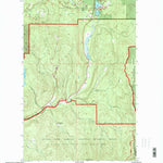 United States Geological Survey Lake Gillette, WA (1992, 24000-Scale) digital map