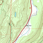 United States Geological Survey Lake Gillette, WA (1992, 24000-Scale) digital map
