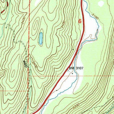 United States Geological Survey Lake Gillette, WA (1992, 24000-Scale) digital map