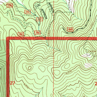 United States Geological Survey Lake Gillette, WA (1992, 24000-Scale) digital map