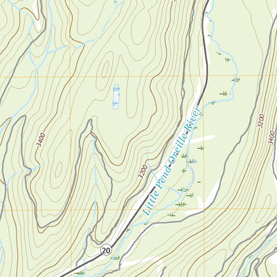 United States Geological Survey Lake Gillette, WA (2020, 24000-Scale) digital map
