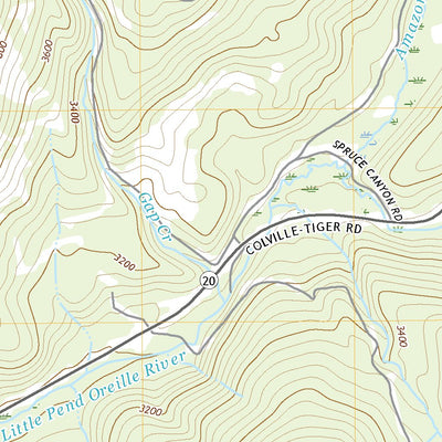 United States Geological Survey Lake Gillette, WA (2020, 24000-Scale) digital map