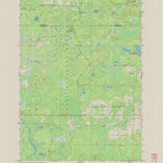 United States Geological Survey Lake Gordon, WI (1972, 24000-Scale) digital map
