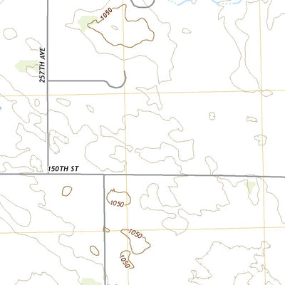 United States Geological Survey Lake Hanska West, MN (2022, 24000-Scale) digital map