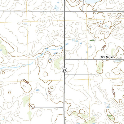 United States Geological Survey Lake Hassel, MN (2022, 24000-Scale) digital map
