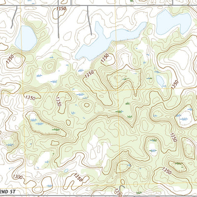 United States Geological Survey Lake Hassel, MN (2022, 24000-Scale) digital map