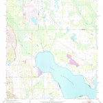 United States Geological Survey Lake Hatchineha, FL (1953, 24000-Scale) digital map