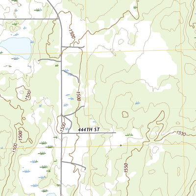 United States Geological Survey Lake Hattie, MN (2022, 24000-Scale) digital map