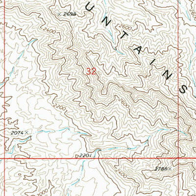 United States Geological Survey Lake Havasu City North, AZ (1970, 24000-Scale) digital map