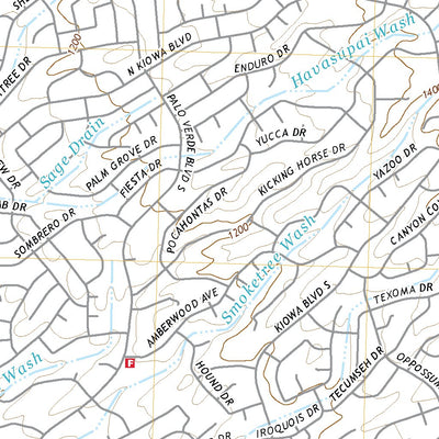 United States Geological Survey Lake Havasu City North, AZ (2021, 24000-Scale) digital map