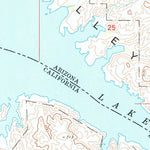 United States Geological Survey Lake Havasu City South, AZ-CA (1970, 24000-Scale) digital map