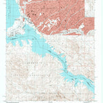 United States Geological Survey Lake Havasu City South, AZ-CA (1994, 24000-Scale) digital map