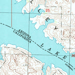 United States Geological Survey Lake Havasu City South, AZ-CA (1994, 24000-Scale) digital map