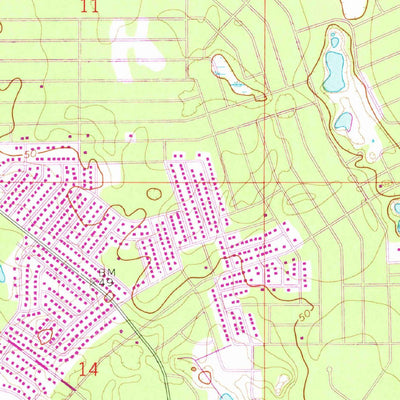 United States Geological Survey Lake Helen, FL (1966, 24000-Scale) digital map