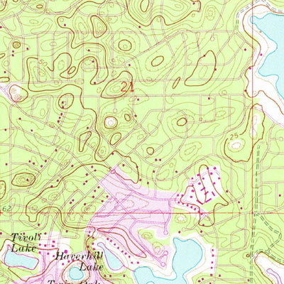 United States Geological Survey Lake Helen, FL (1966, 24000-Scale) digital map