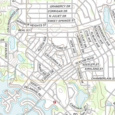 United States Geological Survey Lake Helen, FL (2012, 24000-Scale) digital map