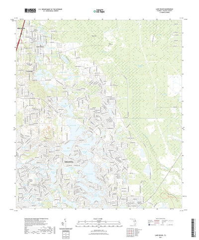 United States Geological Survey Lake Helen, FL (2021, 24000-Scale) digital map
