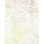 United States Geological Survey Lake Helen, WY (1967, 24000-Scale) digital map