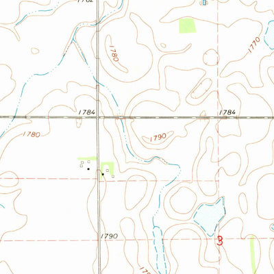 United States Geological Survey Lake Herman, SD (1968, 24000-Scale) digital map