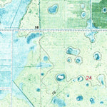 United States Geological Survey Lake Hicpochee, FL (1971, 24000-Scale) digital map