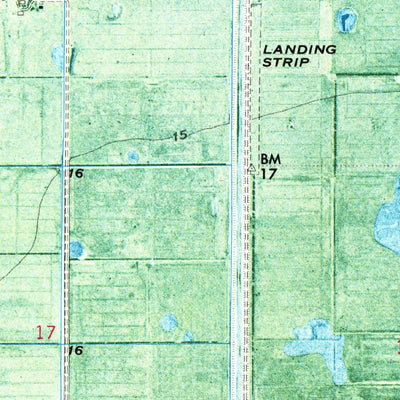 United States Geological Survey Lake Hicpochee, FL (1971, 24000-Scale) digital map