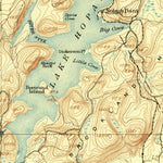 United States Geological Survey Lake Hopatcong, NJ (1894, 62500-Scale) digital map