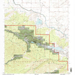 United States Geological Survey Lake Hughes, CA (1995, 24000-Scale) digital map
